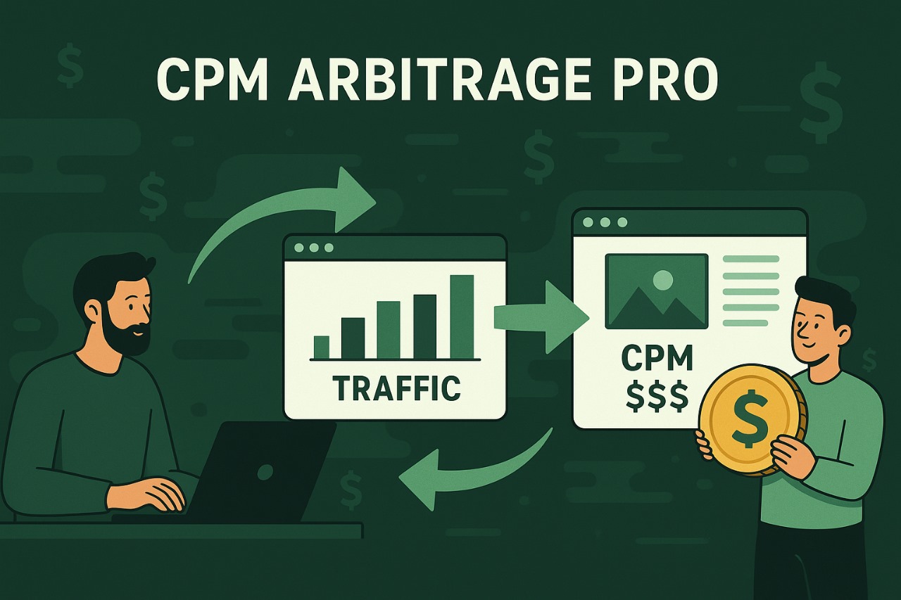 Ilustrasi Flow CPM Arbitrage Pro