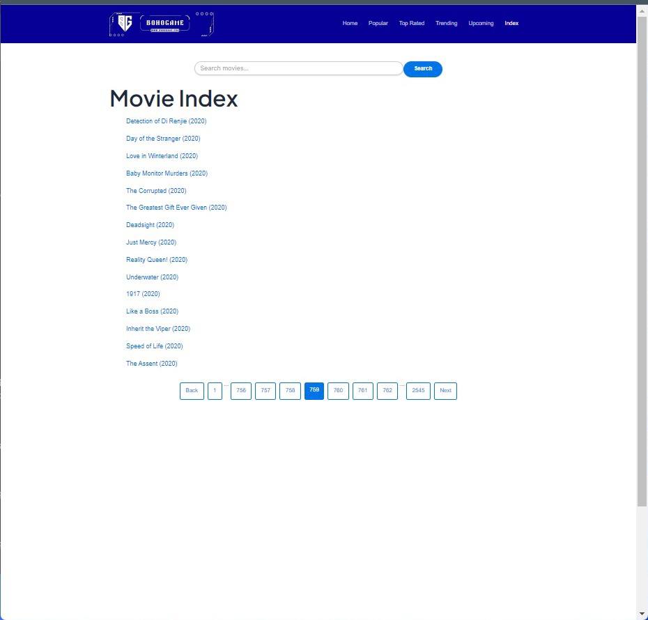 Index Movie