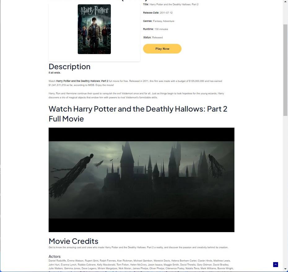 Watch Page